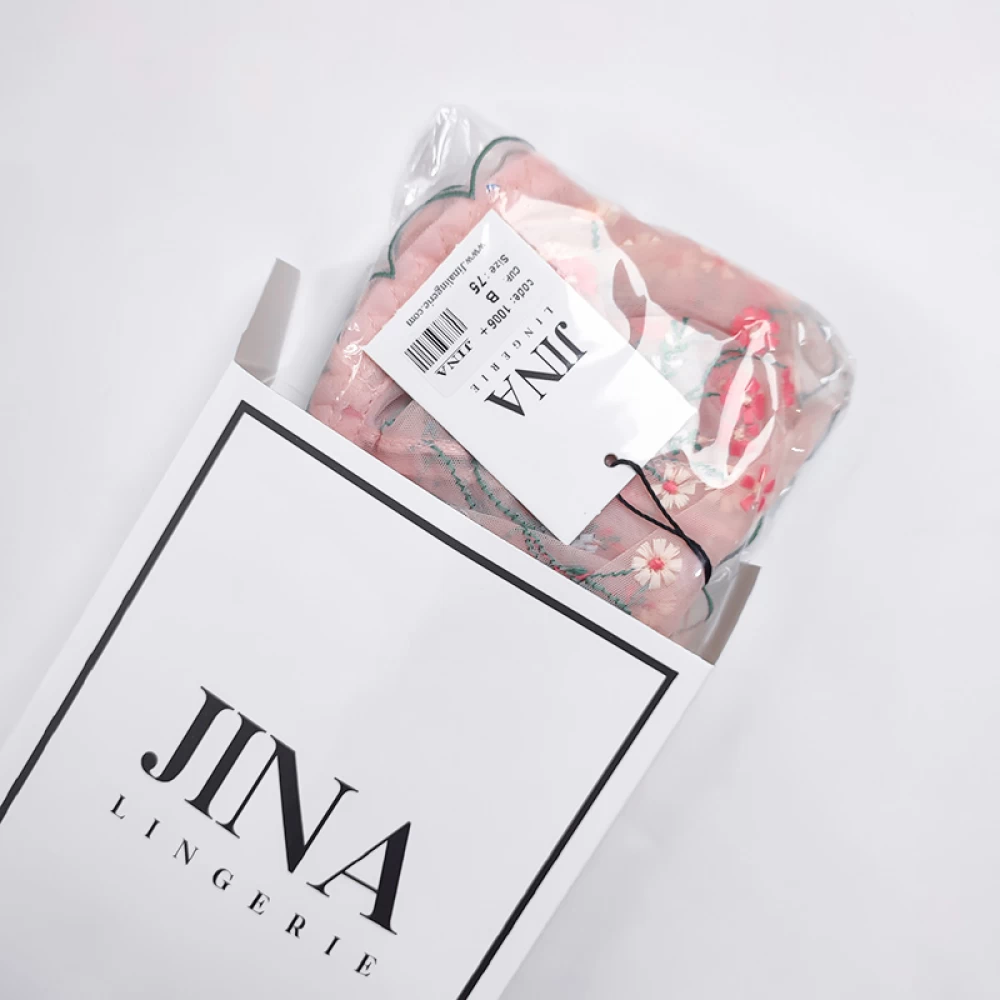 تصویر 3 از ست لباس زیر زنانه مدل توری طرح Paradise