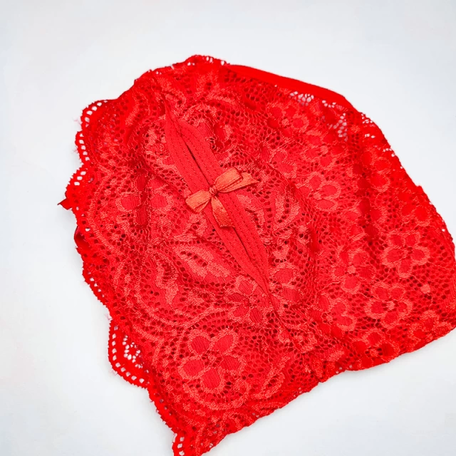 تصویر 4 از بادی فانتزی زنانه مدل تمام دانتل فاق باز