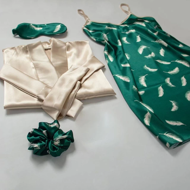 تصویر 3 از ست لباس خواب زنانه ساتن