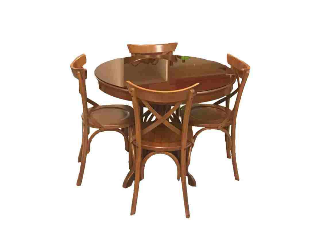 خرید وقیمت میز غذاخوری چوبی ضربدری + فروش عمده