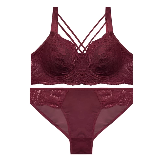 ست لباس زیر زنانه مدل گیپور هارنس دوبل