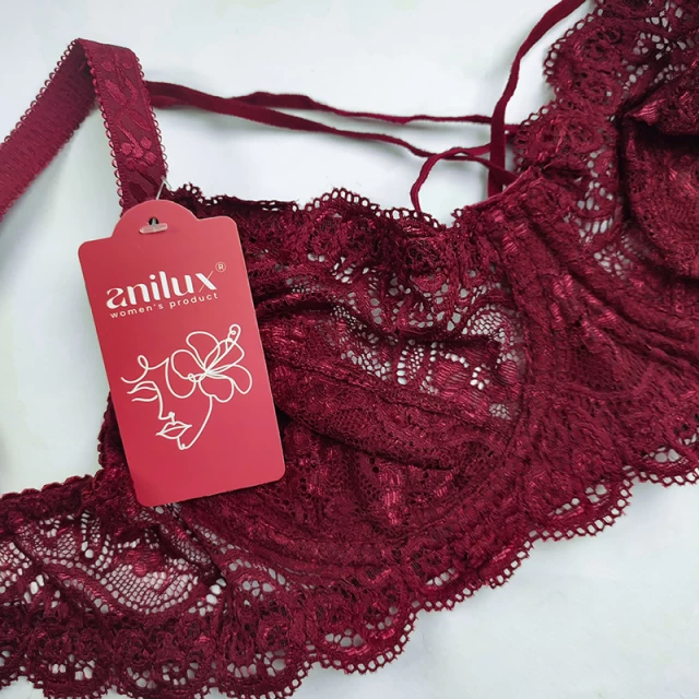 تصویر 1 از ست لباس زیر زنانه مدل گیپور هارنس دوبل