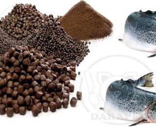 غذای ماهی زیر آبی الگوی مصرف ته‌نشست