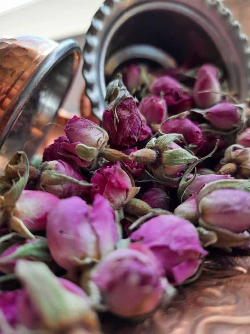 فروش عمده غنچه گل محمدی خشک داراب شیراز