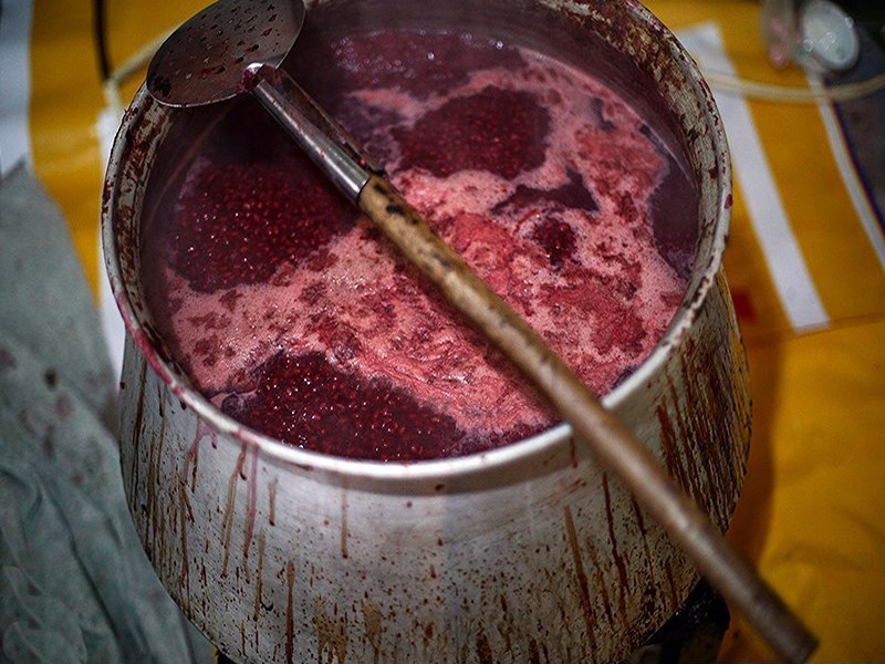 رب انار ساوه در درجه‌ بندی‌ های مختلف