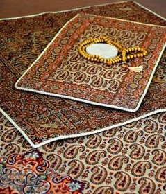 تصویر 1 از سجاده ترمه یزد زیبا و چشم نواز + اصیل در طرح