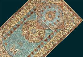 تصویر 2 از سجاده ترمه یزد زیبا و چشم نواز + اصیل در طرح