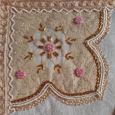 تصویر 1 از جانماز و سجاده عروس انتخابی لوکس و ارزشمند برای جهیزیه