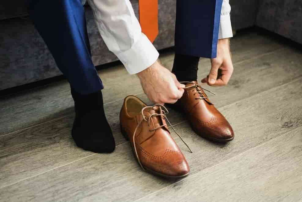 تصویر 2 از کفش چرم مردانه شیک و بادوام مناسب استایل رسمي و روزمره