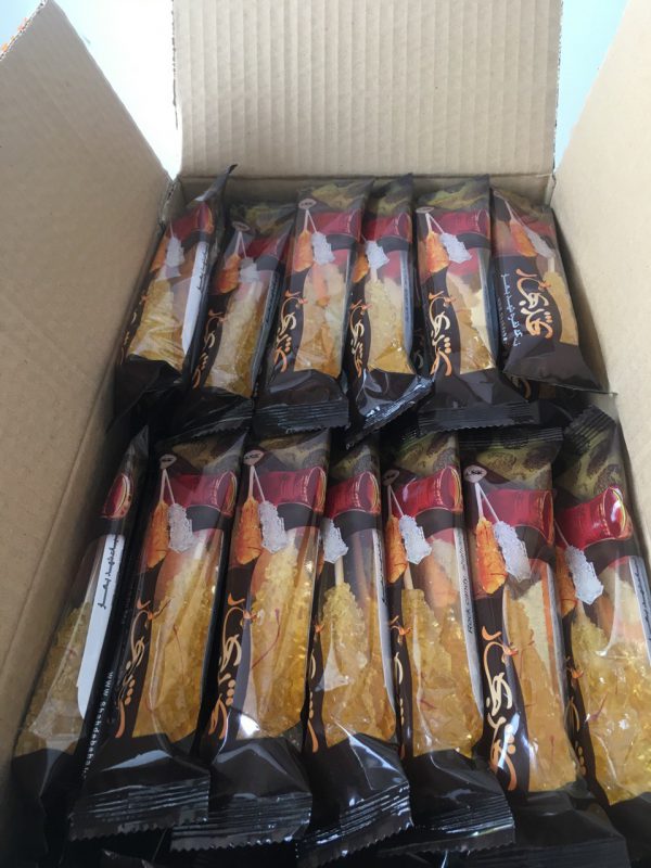 تصویر 1 از نبات تک نفره روکش دار + بسته‌ بندی شیک