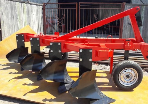 تصویر 3 از گاو آهن شیش خیش طراحی شده با بازوی تقویت شده و تیغه های قابل تعویض