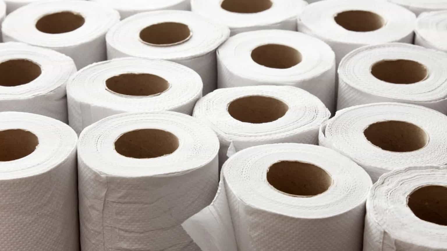 تصویر 2 از دستمال کاغذی سرویس بهداشتی رولی دولایه با مقاومت عالی در برابر پارگی