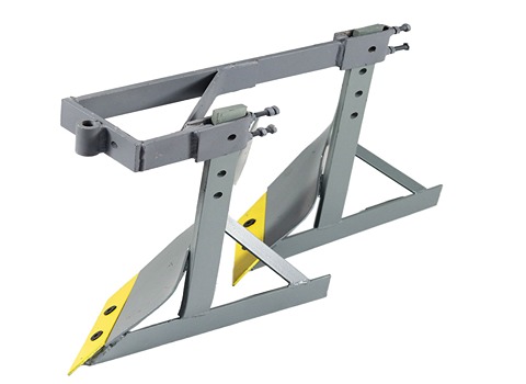 تصویر 1 از گاو آهن برای تیلر گزینه چابک جهت فرو بردن خاک سطحی