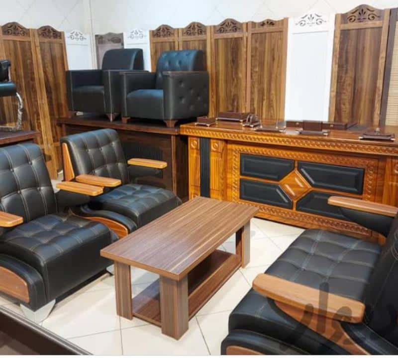 مبلمان اداری شهریار مناسب فضای پذیرش و انتظار