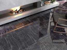 تصویر 3 از سرامیک پرسلان مشکی با بافت خاص و استحکام بالا برای پوشش کف و دیوار های مدرن