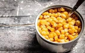 کنسرو ذرت مخصوص پیش‌ غذا مناسب ترکیب با میگو و سس‌ ها