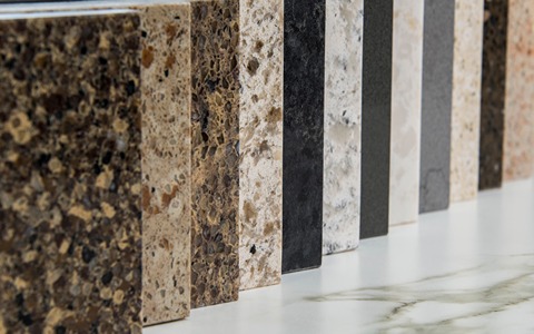 تصویر 3 از سنگ ساختمانی مرمر با بازتاب نور طبیعی