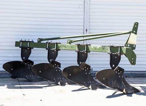 تصویر 3 از گاوآهن هیدرولیکی با قاب تقویت‌ شده و عملکرد بالا در خاک‌ های سخت و متنوع