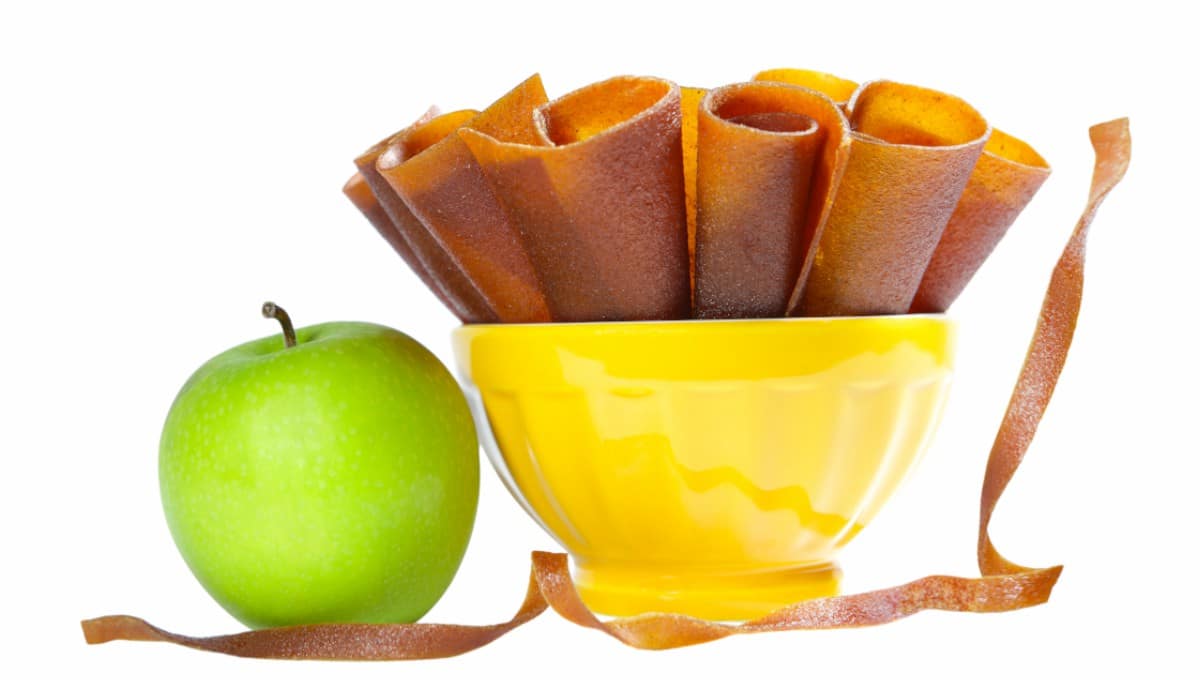 تصویر 2 از لواشک سیب ترش طبیعی با کیفیت عالی