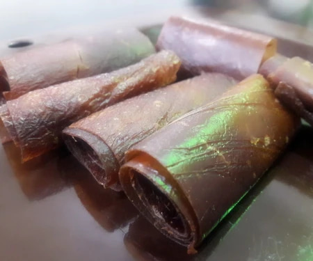 تصویر 3 از لواشک سیب ترش طبیعی با کیفیت عالی