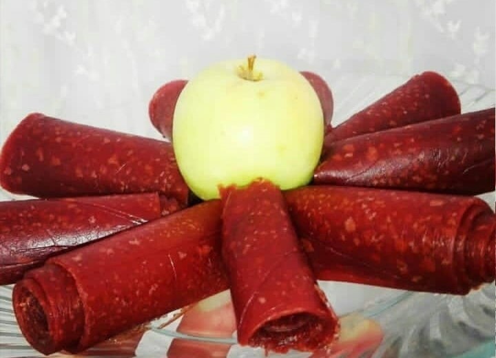 تصویر 4 از لواشک سیب ترش طبیعی با کیفیت عالی