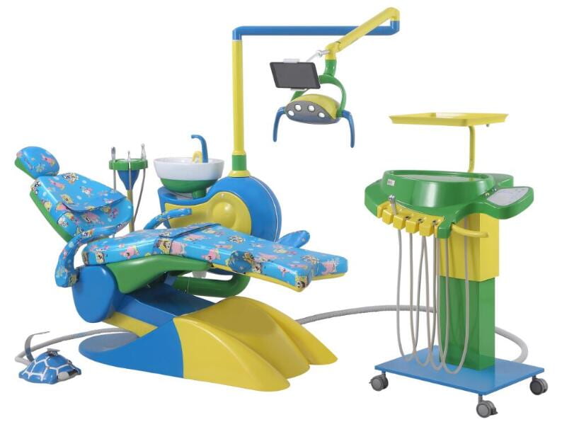 تصویر 1 از صندلی دندانپزشکی کودکانه با ساختار ایمن و استاندارد