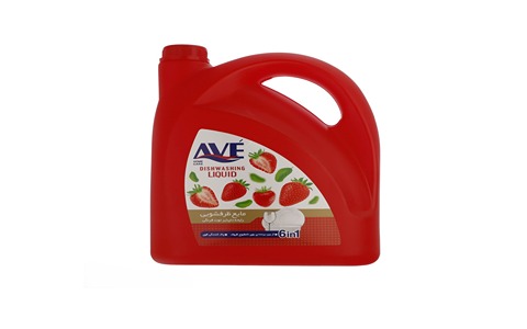 تصویر 1 از مایع ظرفشویی ۱ لیتری و ۴ لیتری توت فرنگی اوه