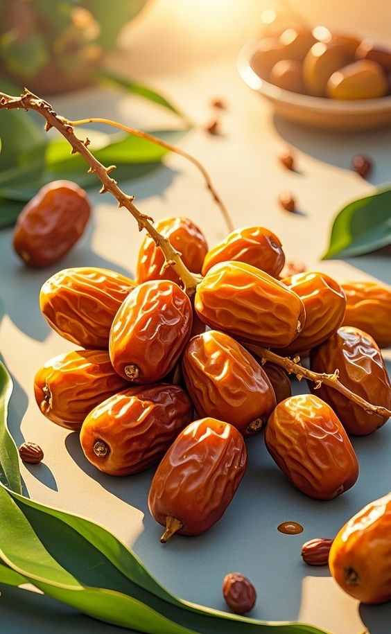 تصویر 2 از خرمای برهی زرد تازه شیرینی ملایم