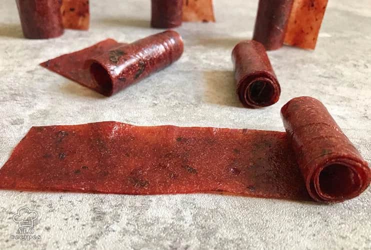 تصویر 1 از لواشک آلوچه تازه و طبیعی با طعم ترش دلپذیر