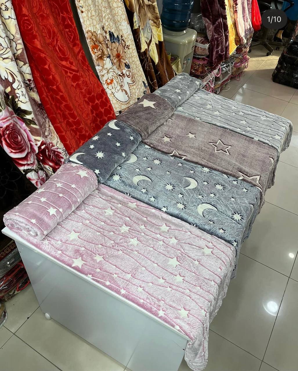 تصویر 1 از قیمت ارزان و پخش عمده پتو مسافرتی شبنما برند GB