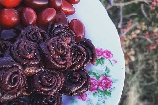 خرید لواشک زغال اخته