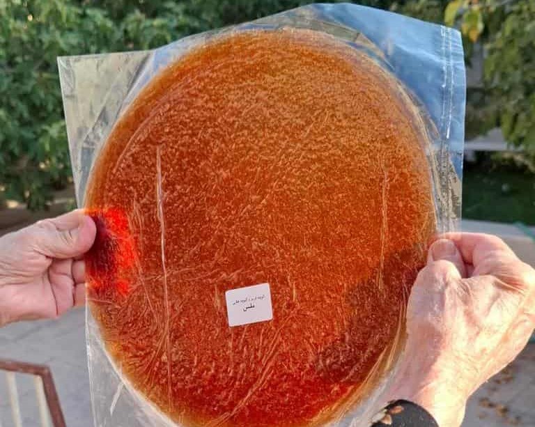 تصویر 2 از لواشک ملس تازه و خوشمزه با طعم طبیعی