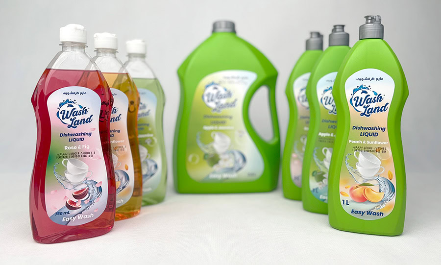 مایع ظرفشویی واش لند با قدرت پاک‌کنندگی بالا