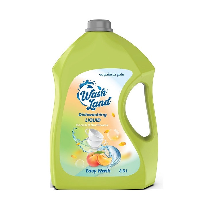 تصویر 1 از مایع ظرفشویی واش لند با قدرت پاک‌کنندگی بالا