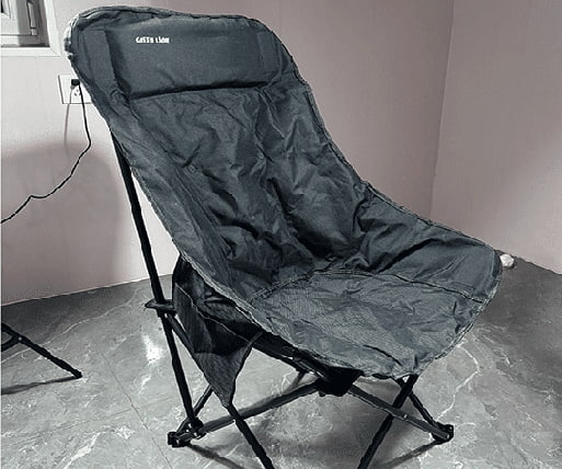 تصویر 3 از صندلی مسافرتی تاشو کیفی طراحی ارگونومیک با دسته‌ های مستحکم