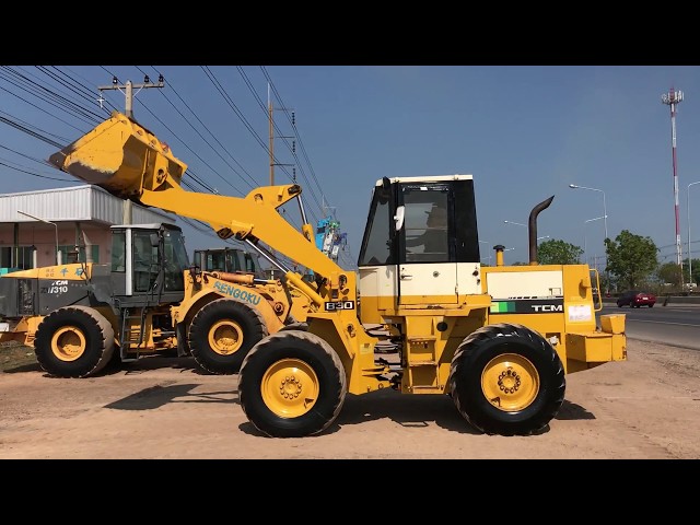 تصویر 1 از لودر tcm 10 موتور قوی با توانایی جابجایی مواد سنگین