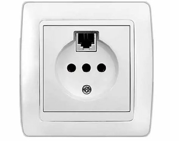 تصویر 3 از کلید و پریز تلفن با قابلیت نصب آسان