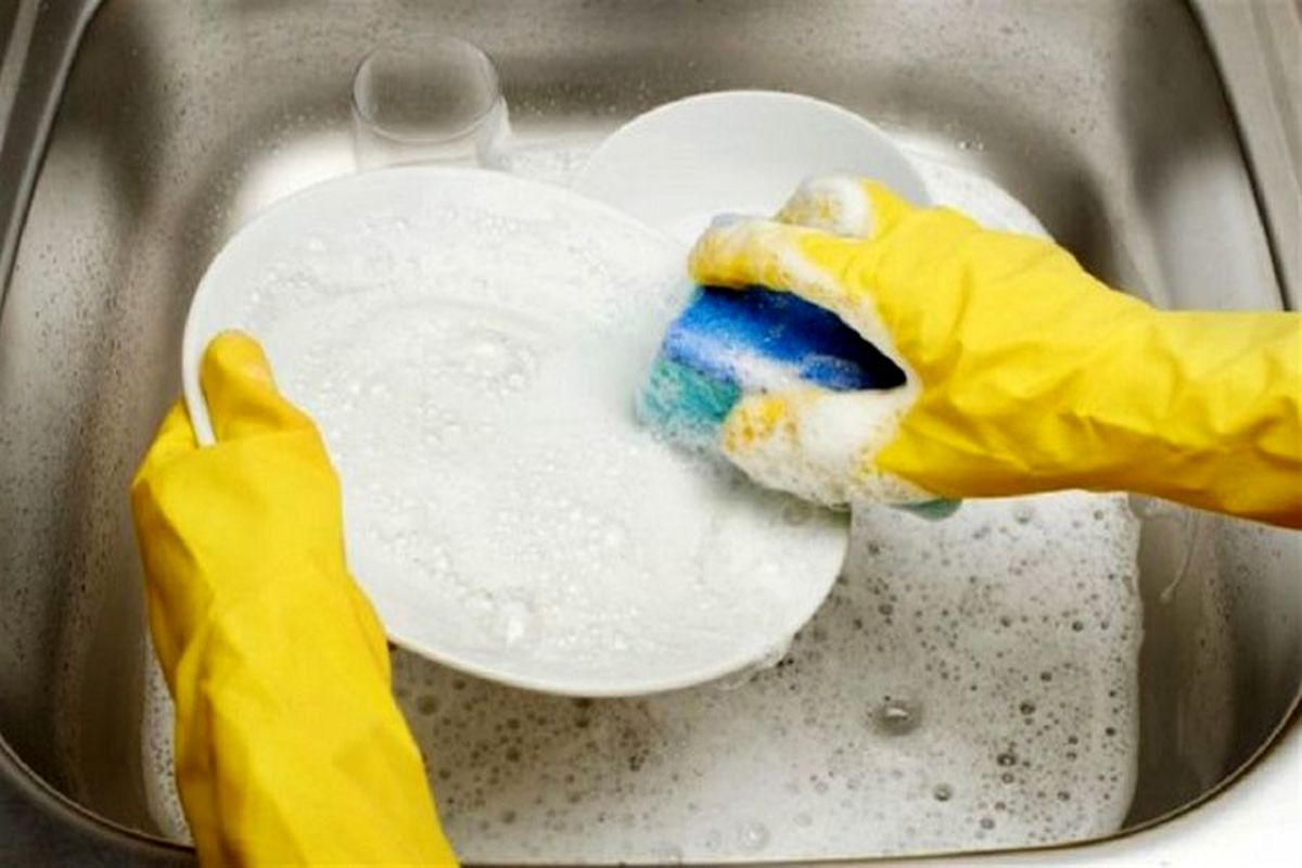 تصویر 4 از مایع ظرفشویی مناسب پوست بدون ایجاد خشکی