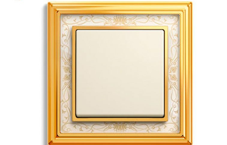 تصویر 2 از کلید و پریز طرح سنتی با کیفیت بالا