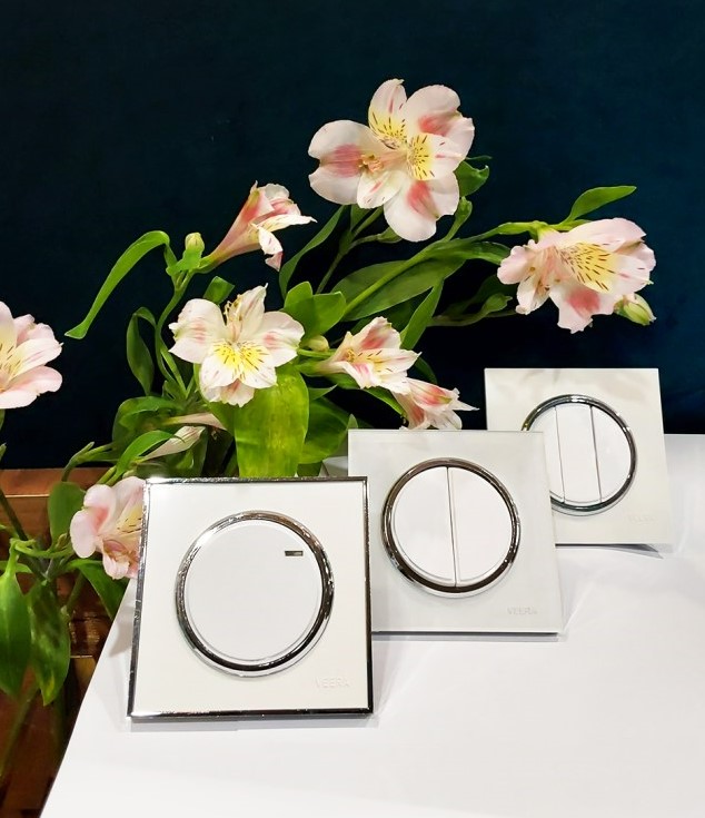 کلید و پریز ویرا مدل آلفا با کیفیت بالا و عمر طولانی