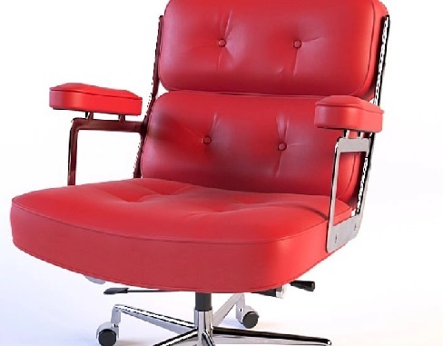 صندلی اداری قرمز طراحی مدرن با راحتی بالا و استحکام قابل اعتماد