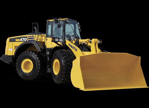 لودر کوماتسو 470 توان عملیاتی بالا در شرایط دشوار