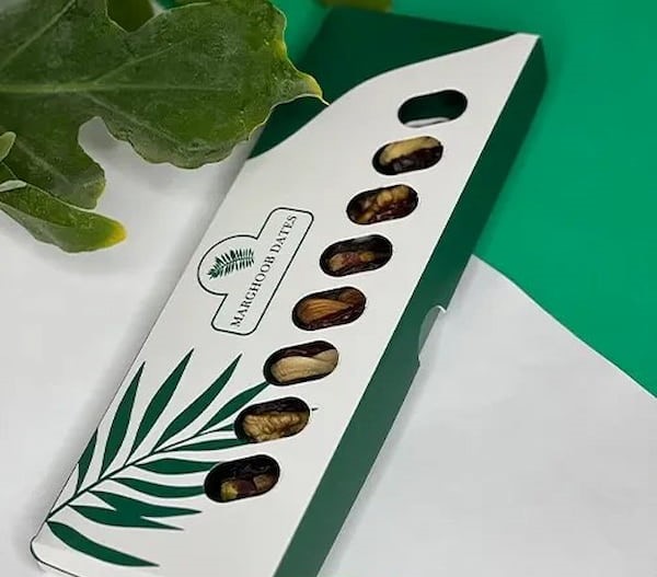 تصویر 2 از خرما پیارم گردویی ۲۰۰ گرمی کیبوردی درجه یک