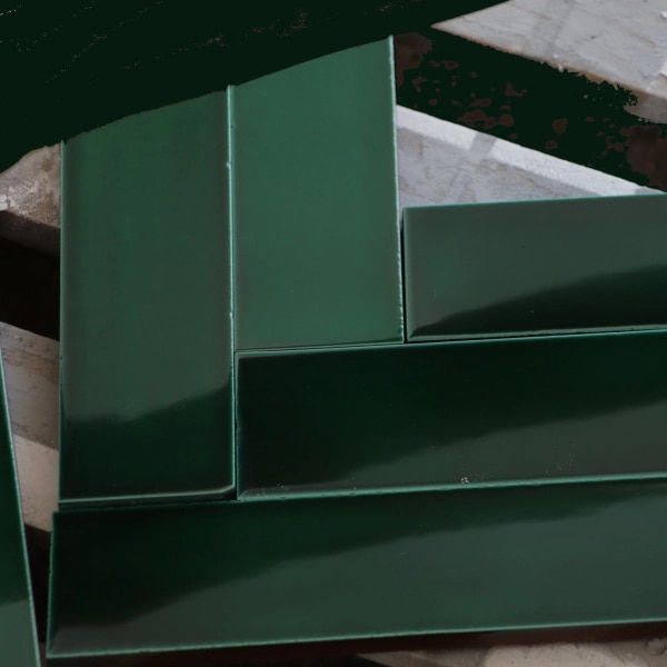 تصویر 2 از سرامیک پرسلان سبز رنگ طرح سنگ با کیفیت صادراتی