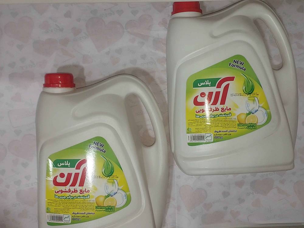 تصویر 2 از مایع ظرفشویی آرن پلاس توانایی برداشتن رسوبات چربی