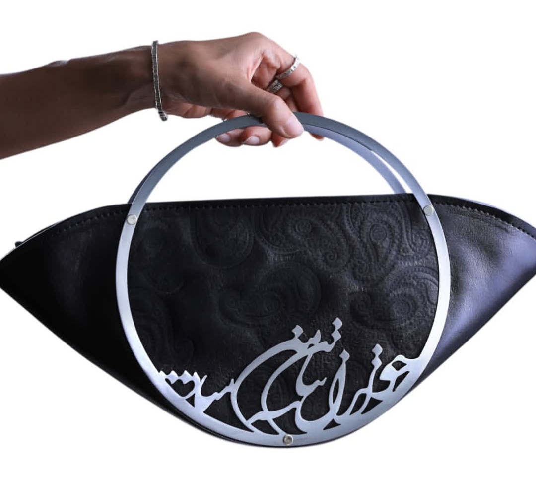 کیف دستی زنانه چرم گاوی مجلسی پرفروش