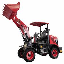 لودر کوچک باغی مناسب جا به‌ جایی خاک و اجرای کار های سبک فضای سبز