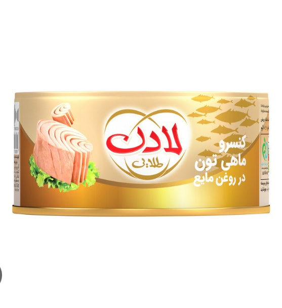 کنسرو تن ماهی لادن تازه تولید شده و مطمئن