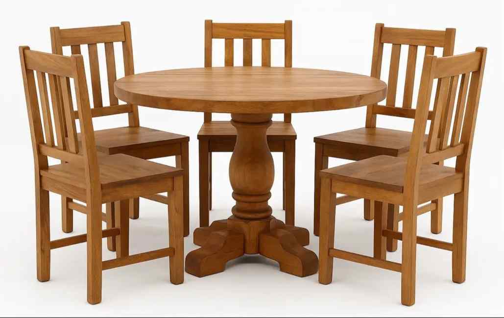 قیمت و خرید میز غذاخوری ۴ نفره عسلی با فروش عمده