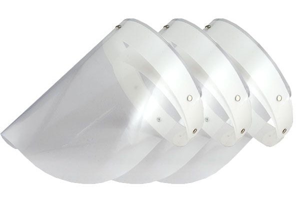 تصویر 4 از شیلد عینکی دندانپزشکی با پوشش مقاوم و دید شفاف کامل